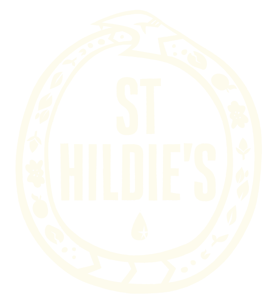 St Hildie's logo is a snake eating its tail, also called an ouroboros. It is a symbol of rebirth and the endless cycle of life and death that is inherent to nature.