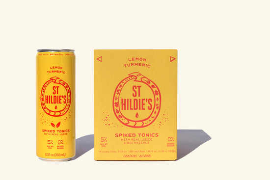 St Hildie's Lemon Turmeric Spiked Tonics