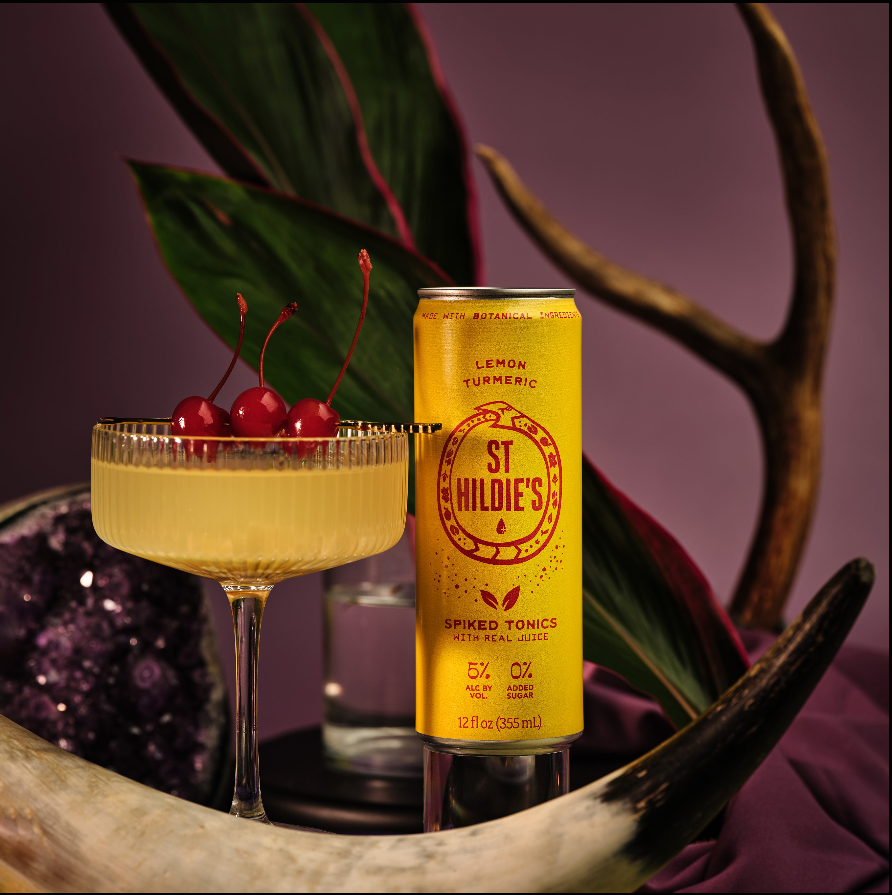 St Hildie's Lemon Turmeric Spiked Tonics